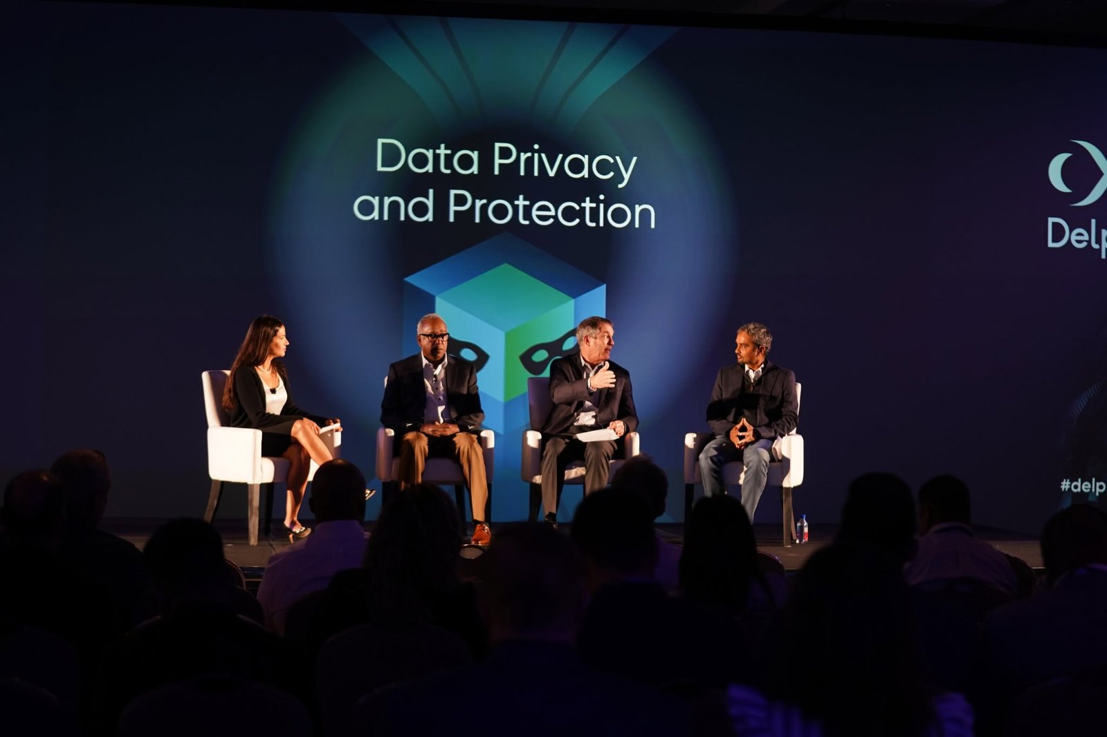 Data Privacy and Protection panel on stage